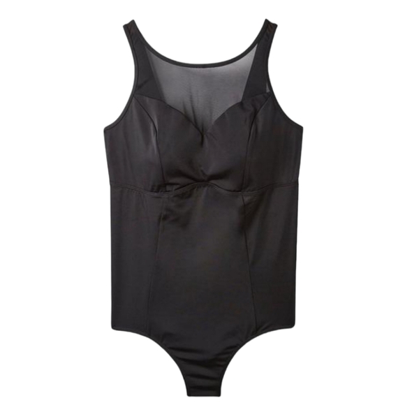 NWT Torrid High Neck Mesh One Piece Swimsuit Size 3X / 22-24 - Picture 2 of 5